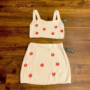 Target, Wild Fable, Crochet two piece set